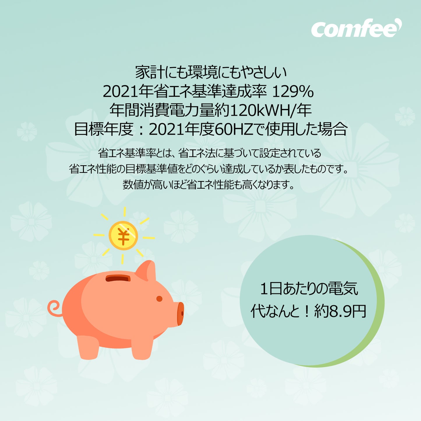 COMFEE' 冷蔵庫45Lホワイト RCD45WH/E