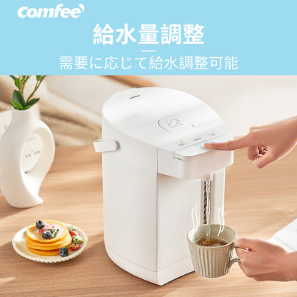 COMFEE'　電気ポット 3 リットル ホワイト CKW-30SW07A1