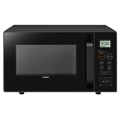 COMFEE' オーブンレンジ 16L フラットテーブル ブラック CF-EA162-BK