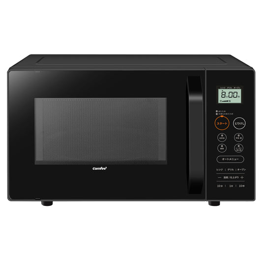 COMFEE' オーブンレンジ 16L フラットテーブル ブラック CF-EA162-BK