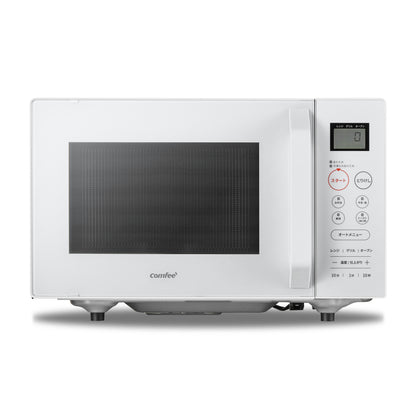 COMFEE' オーブンレンジ 16L　 フラットテーブル ホワイト CF-EA162-WH