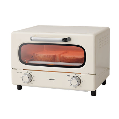 COMFEE' オーブントースター 2枚焼き　アイボリー CF-MG101-AY