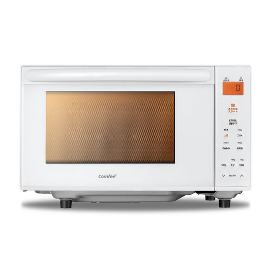 COMFEE' 電子レンジ17L　フラットテーブル  ホワイト 単機能CF-EX201-WH