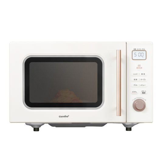 COMFEE' オーブンレンジ 16L フラットテーブル  アイボリー CF-EA161-AY
